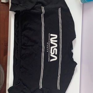 NASA cropped sweater